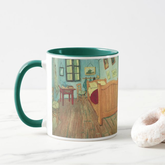 Mug Vincent van Gogh - Chambre de Vincent à Arles (Avec donut)
