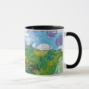 Mug Vincent Van Gogh - Champs de blé vert à Auvers