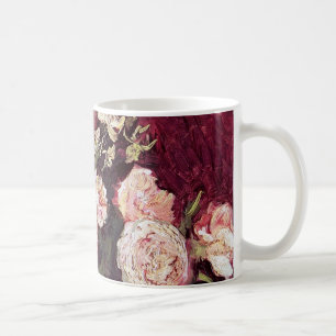 Mug Vincent Van Gogh - Coupe avec pivoines et roses