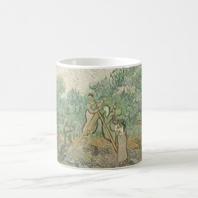Mug Vincent van Gogh - cueillette d'olives (Centre)