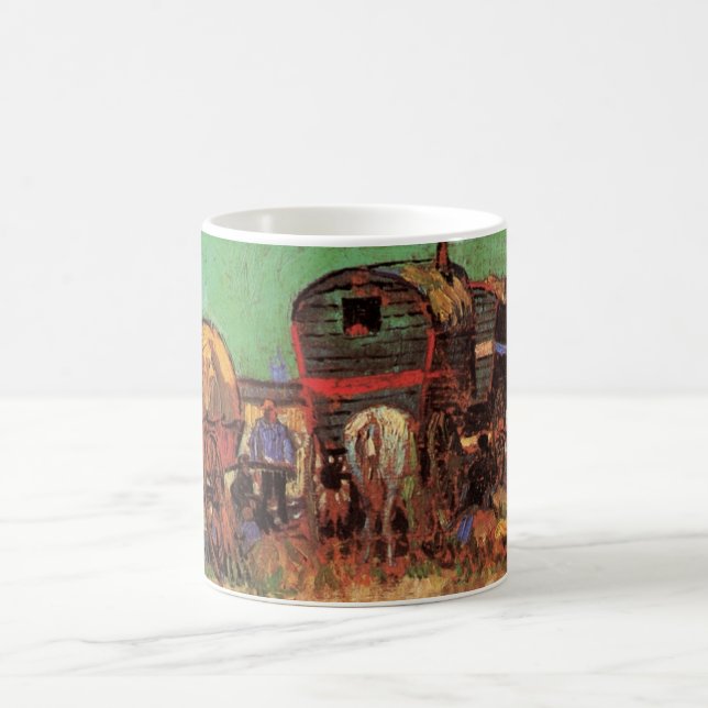 Mug Vincent van Gogh - Encampement des caravanes tziga (Centre)