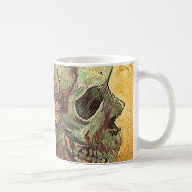 Mug Vincent van Gogh - La vie morte avec le crâne (Droite)