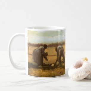 Mug Vincent van Gogh - Les paysans plantent des pommes