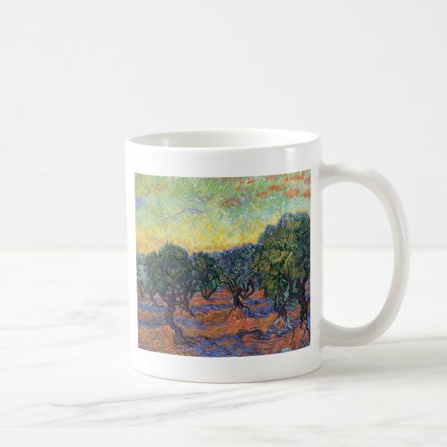 Mug Vincent Van Gogh Olive Grove Impressionnisme Art (Droite)