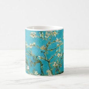 Mug Vincent Van Gogh peignant les fleurs d'amandier