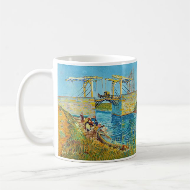 Mug Vincent van Gogh - Pont Langlois à Arles #1 (Gauche)