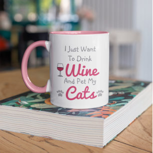 Mug Vins et chats