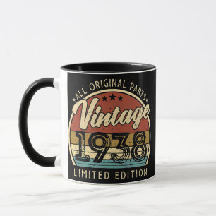 Mug Vintage 1938 Edition limitée 84 ans 84e