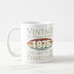 Mug Vintage 1975 50e anniversaire