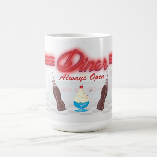 Mug Vintage All American Diner (Centre)