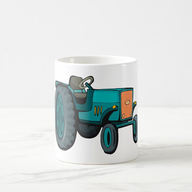 Mug Vintage Blue Tracteur (Créateur téléchargé)