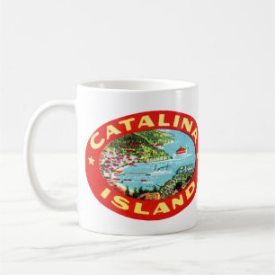 Mug Vintage Catalina, Californie