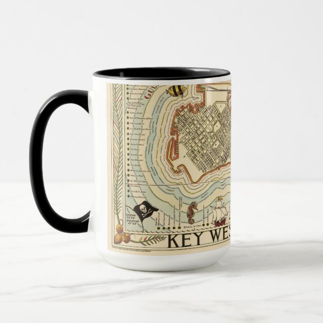 Mug Vintage Cayo Hueso (Gauche)