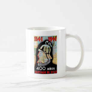 Mug Vintage Chili Santiago Voyage