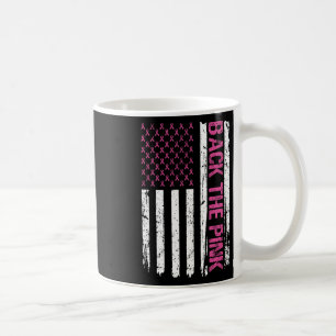 Mug Vintage Ck Le Drapeau Rose Américain Cancer Du Sei