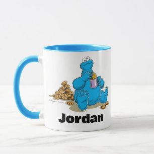 Mug Vintage Cookie Monster Manger Cookies
