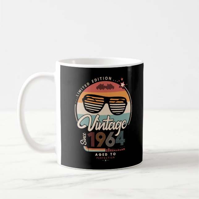 Mug Vintage depuis 1964 (Gauche)