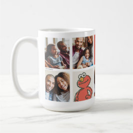 Mug Vintage Elmo | Best Mom - Photo Collage