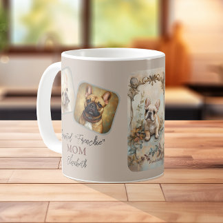 Mug Vintage Français Bulldog 2 Modèle photo Chien Mama