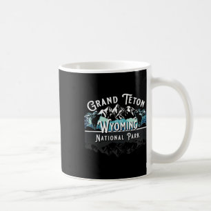 Mug Vintage Grand Teton Parc National Wyoming Usa Ek M