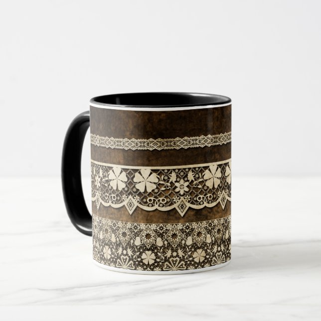 Mug Vintage lace (Devant gauche)