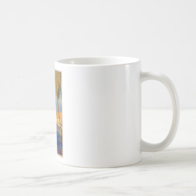 Mug Vintage Menton CoTe D'azur (Droite)