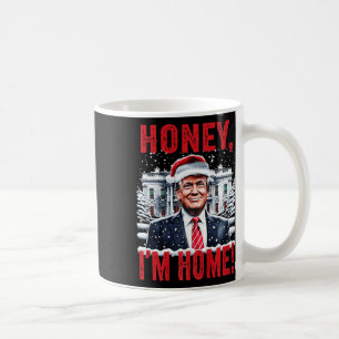 Mug Vintage Miel Je suis à la maison Drôle Trump Chris