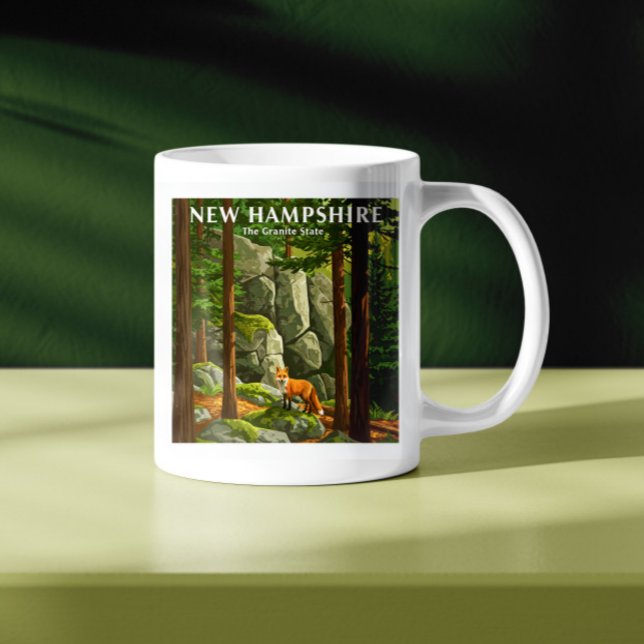 Mug Vintage New Hampshire (Créateur téléchargé)