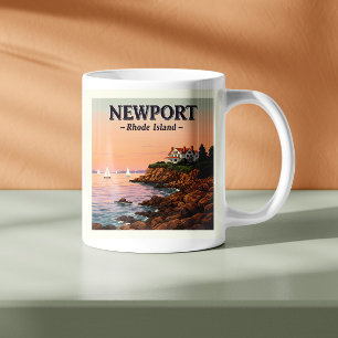 Mug Vintage Newport Rhode Island