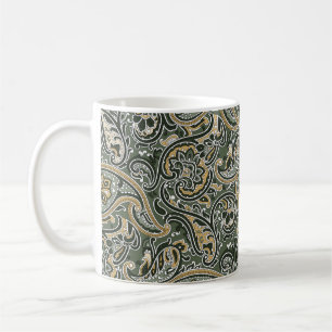 Mug vintage Paisley oriental ethnic Pattern Seamless p