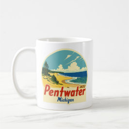 Mug Vintage Pentwater Michigan