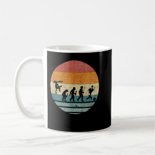 Mug Vintage Retro Evolution of Bowling Bowler