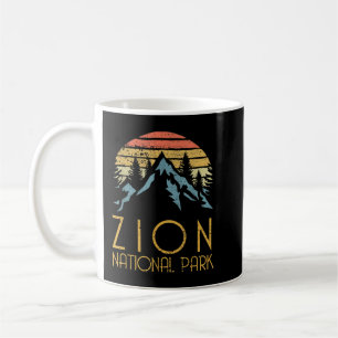 Mug Vintage Rétro Parc National de Zion Utah