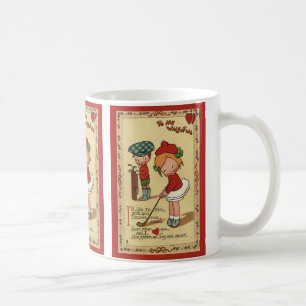Mug Vintage Saint Valentin, Enfants Sports Golf