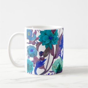 Mug vintage sans couture asiatique motifs traditionnel