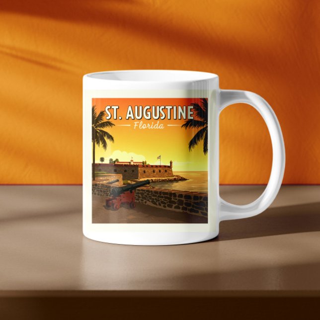Mug Vintage St Augustine Floride (Créateur téléchargé)