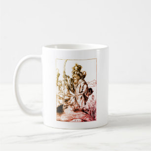 Mug Vintage St Christopher Renaissance Art catholique