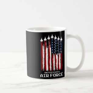 Mug Vintage US Air Force vétérans Usa American Flag 4t
