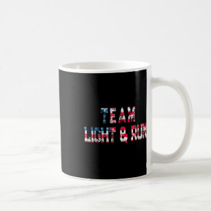 Mug Vintage US Flag Fireworks Lightworks Team Quatrièm