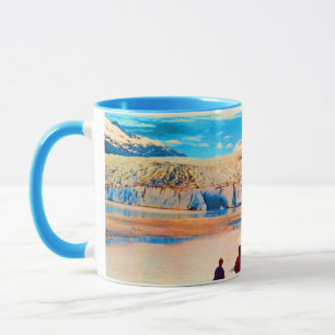 Mug Vintage USA Alaska Mendenhall glacier Juneau