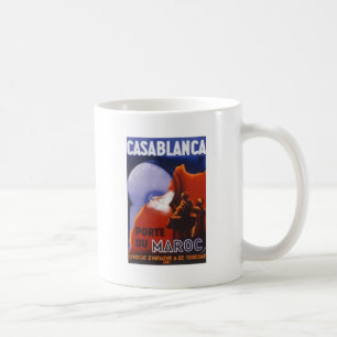 Mug Vintage voyage Casablanca