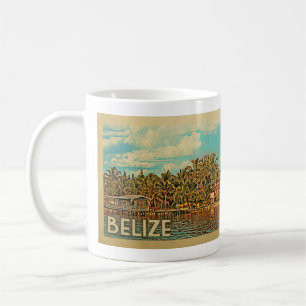 Mug Vintage voyage de Belize