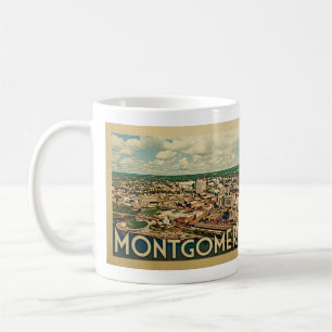 Mug Vintage voyage de Montgomery Alabama