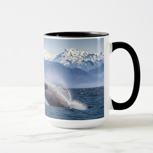 Mug Violation de la baleine de bosse en Alaska (Droite)