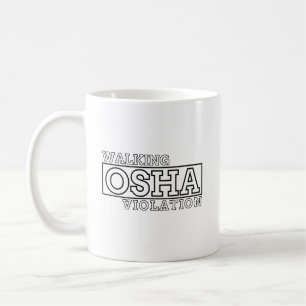 Mug Violation de Walking Osha