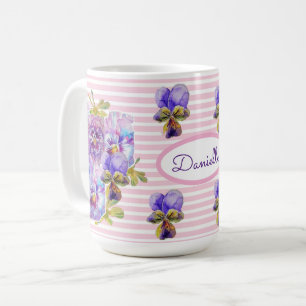 Mug Viole Vintage femmes rose