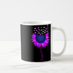 Mug Violet Ruban Tournesol Butterfly Overdose