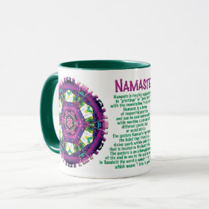 Mug Violette Namaste