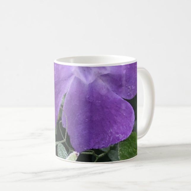 Mug Violettes saupoudrées (Devant droit)