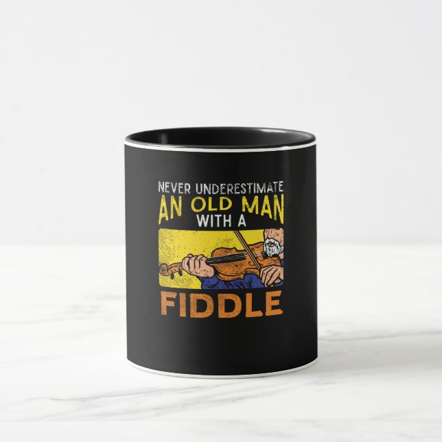 Mug Violinist Old Man (Centre)